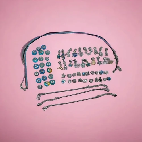 Набір для прикрас MIC Best wishes блакитний (PDL610-2)