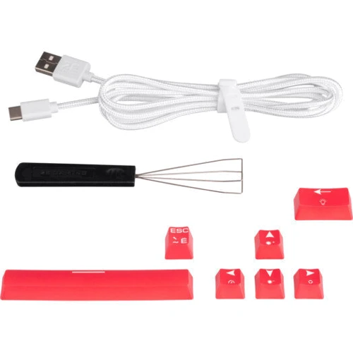 Клавіатура 2E KG370 RGB Gateron Red Switch White (2E-KG370UWT-RD) фото 9