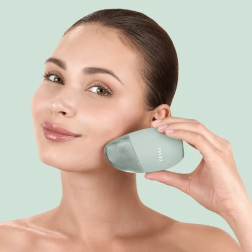 Массажер GESKE Cool&Warm Eye and Face Massager 7в1 green