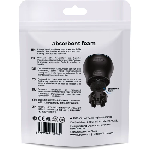Поглинаюча губка Kiiroo Powerblow Absorbent Foam 5 шт