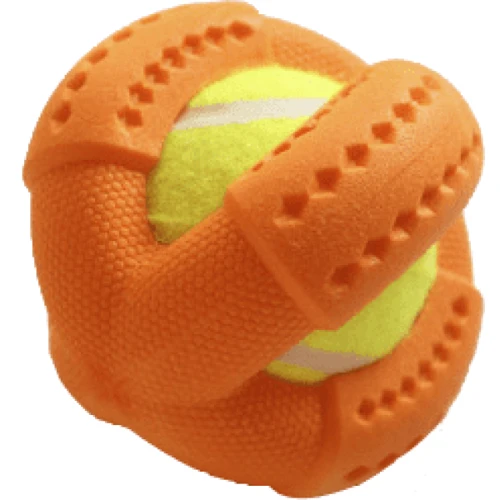 Игрушка для собак AnimAll GrizZzly 9536 тенисный мяч L orange (PS06043) фото 2