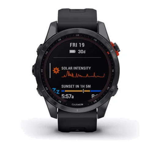 Смарт-часы Garmin Fenix 7S Solar Slate Gray with Black Band (010-02539-13): Карты памяти нет