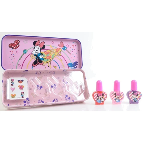 Набір лаків для нігтів MARKWINS Minnie Cosmic Candy в металевому футлярі (1580381E) фото 5