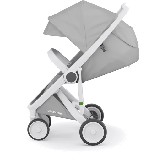 Прогулянкова коляска Greentom Classic Grey-White (8718858972302): Можливість встановлення люльки нет
