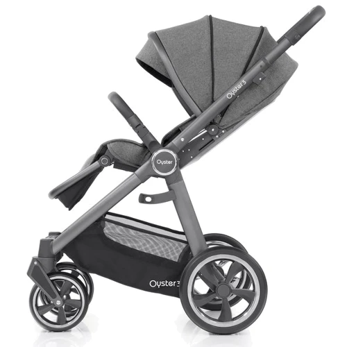Прогулочная коляска BabyStyle Oyster 3 Mercury / City Grey: Возможность установки люльки нет