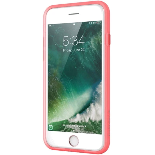 Чехол для iPhone SwitchEasy Numbers Translucent Rose for iPhone SE 2020/iPhone 8/iPhone 7: Цвет розовый