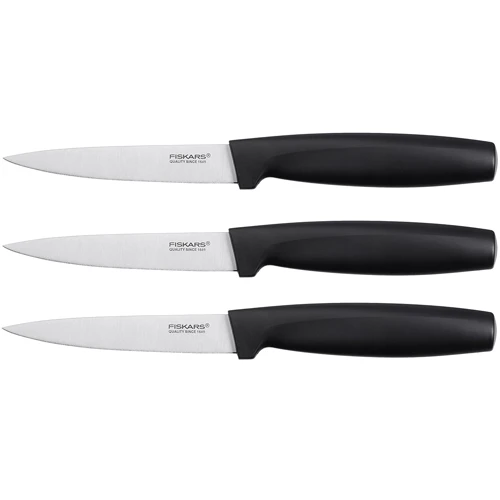 Набір кухонних ножів Fiskars Functional Form з зубчастим лезом 3 шт. (1014280): Кількість предметів 3