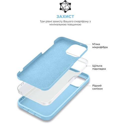 Чехол для iPhone ArmorStandart ICON2 Case Sky for iPhone 14 Plus (ARM68470): Тип аксессуара чехол