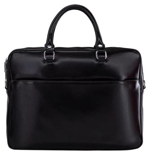 Мужская конференц-сумка черная (Borsa Leather K16971v-black): Пол Мужской