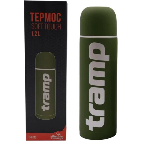 Термос Tramp Soft Touch 1.2 л хаки TRC-110-khaki: Тип Термосы
