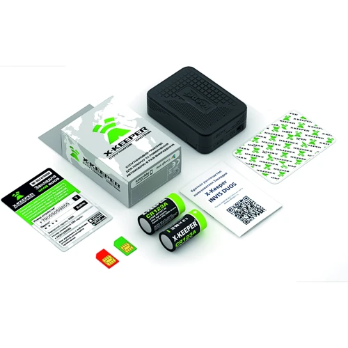 X-Keeper Invis DUOS: Тип сигнализации GPS/GSM маяк