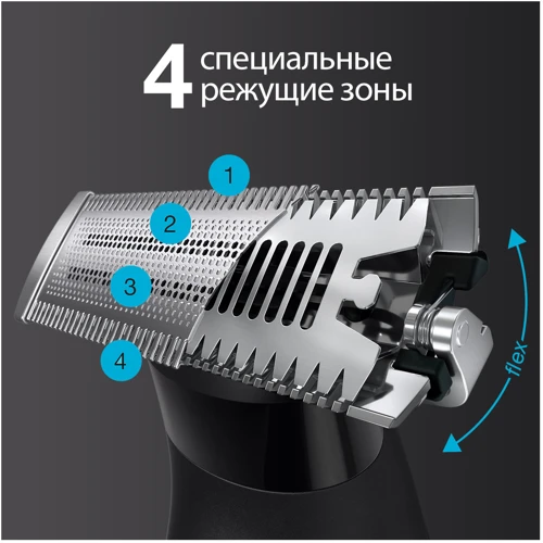 Машинка для стрижки (триммер) Braun Series X XT5100: Зона применения Для паха, Для лица, Для тела