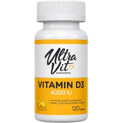 VPLab UltraVit Vitamin D3 4000 IU Витамин D3 120 капсул