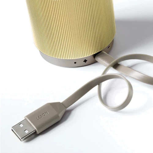 Портативний динамік Lexon Fine Speaker світле золото (LA98D6) фото 4