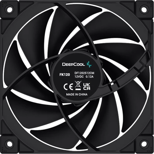 Кулер Deepcool FK120 3 in 1 (R-FK120-BKNPF3-G-1): Регулювання оборотів широтно-імпульсна модуляція (PWM)