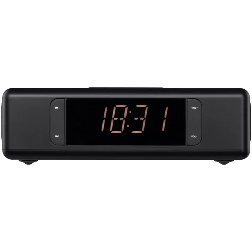 Акустика 2E SmartClock Wireless Charging, Alarm Clock, Bluetooth, FM, USB, AUX Black (2E-AS01QIBK): Тип док-станция