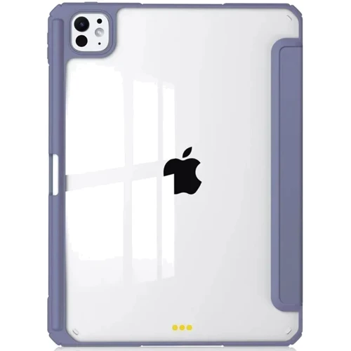 Аксессуар для iPad BeCover Soft Edge TPU with Pencil mount Purple for iPad Pro 11 M4 2024 (711716): Тип аксессуара чехол