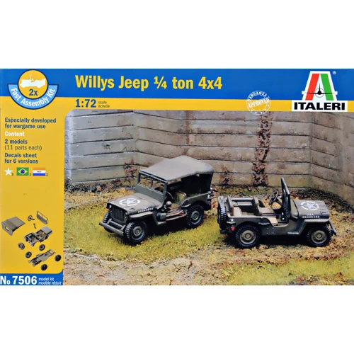 Джип ITALERI Willys IT7506