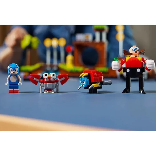 Конструктор LEGO Ideas Їжачок Сонік Зона Зелених Пагорбів 1125 деталей (21331) фото 13