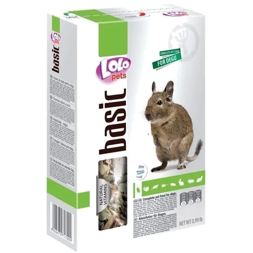 Полнорационный корм Lolopets для дегу 500 г (LO-71700)
