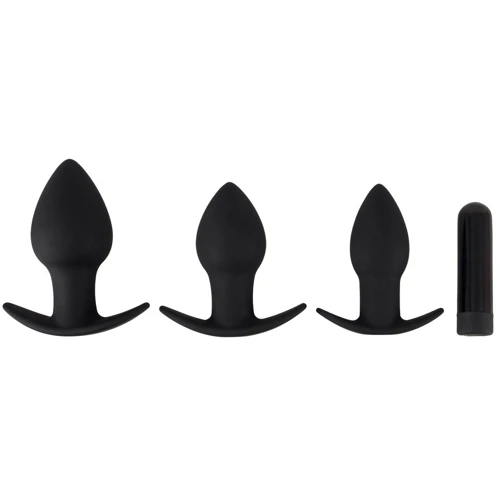 Набор анальных пробок Orion Black Velvets Butt Plug Set