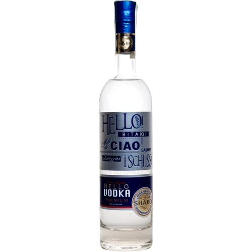 Водка Shabo Hello Premium 0.5л 40% (PLK4820070403763)