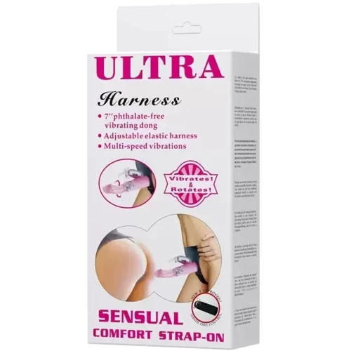 Страпон ULTRA Harness STRAP-ON - Vibration Rotation, BW-022038