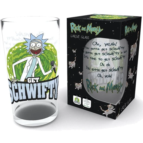 Стакан Rick and Morty Get Schwifty
