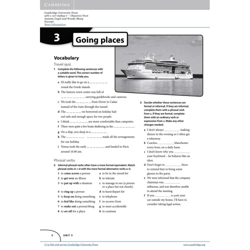 Objective First 4th Edition: Workbook without Key with Audio CD фото 6