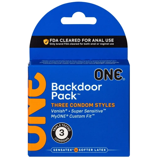 Презервативы ONE Backdoor, 3 шт