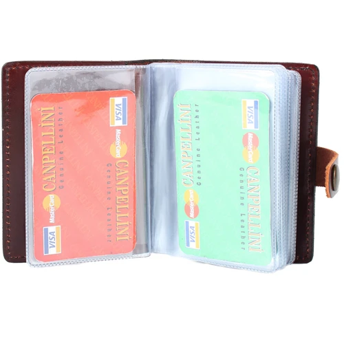 Жіноча візитниця DNK Leather бордова (DNK-Cards-Kcol-PR): Країна виробник Україна