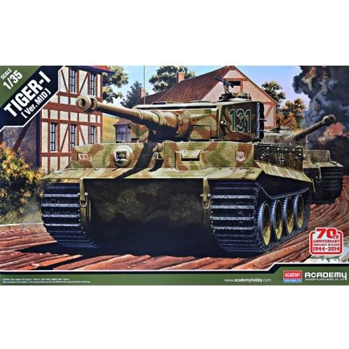 Модель Academy Німецький танк Tiger I, середина виробництва, 1944 р. (AC13287)