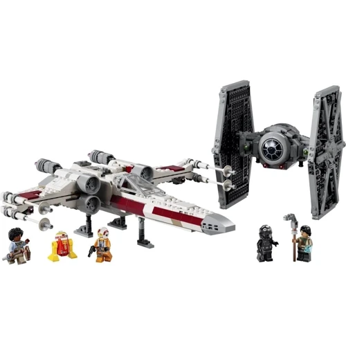Конструктор LEGO Star Wars Сборный пакет «Истребитель TIE и Корабль X-Wing» 1063 детали (75393): Количество деталей, шт. 1063