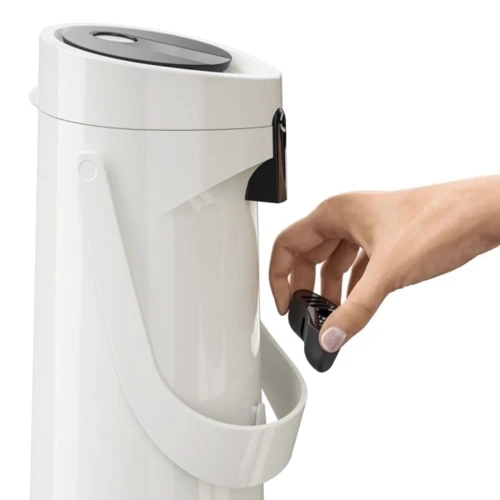 Термос Tefal Ponza Pump 1.9 л белый (K3140214): Объем, л 1.9