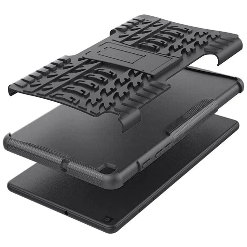 Аксесуар для планшетних ПК Epik TPU+PC Protector Stand Black для Samsung Galaxy Tab A8 10.5 (2021) SM-X200 / SM-X205: Матеріал Пластик + TPU