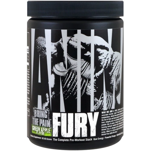 Universal Nutrition Animal Fury 80 g /5 servings/ Green Apple
