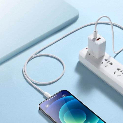 Кабель Baseus Cable USB-C to Lightning Dynamic 20W 1m Blue (CALD000003) фото 3