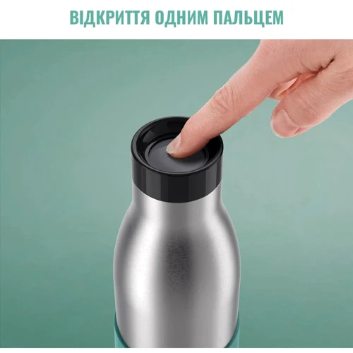 Термос Tefal Термобутылка Bludrop soft touch 700 мл зеленый (N3111210)