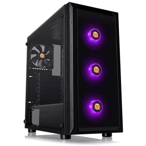 Корпус Thermaltake Versa J23 Tempered Glass RGB Edition (CA-1L6-00M1WN-01): Форм-фактор материнской платы ATX/MicroATX/Mini-ITX