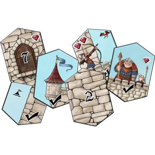 Настольная игра Kilogames Мастера Крепостей (Castle Builder) (1000288): Вид стратегические