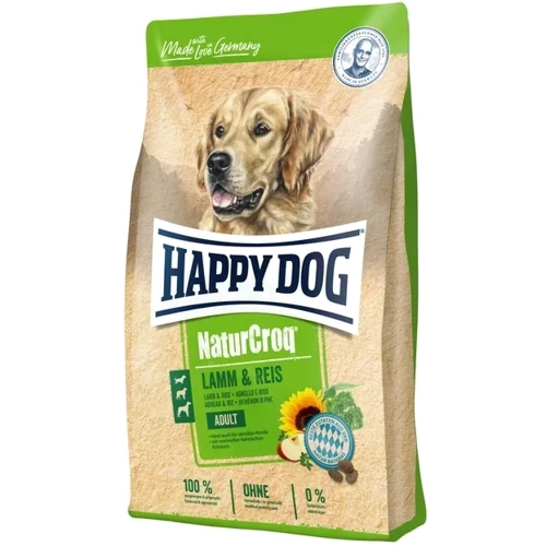Сухий корм для собак з чутливим травленням Happy Dog NaturCroq Lamm&Reis з ягнятком та рисом 4 кг (60528)