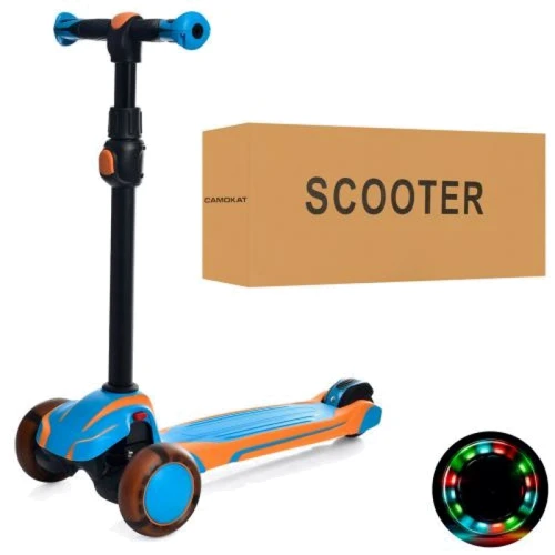 Самокат Scooter X1-BLY MAXI синий с желтым