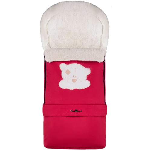 Зимовий конверт Qvatro №20 з подовженням червоний (мордочка ведмедики штопання): Виробник Qvatro