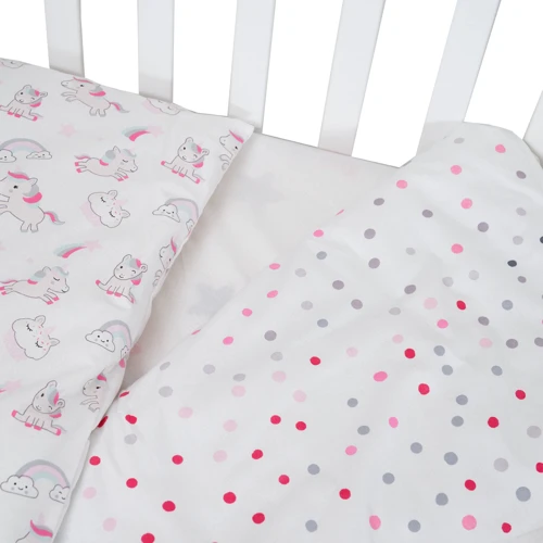 Комплект постельного белья Twins Comfort line Единорог розовый (3054-C-066)