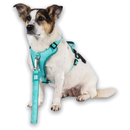 Шлея Max & Molly Smart ID Sport Harness Matrix 2.0 Turquoise/XL 75-105 см бирюзовая (4255636810981) фото 4