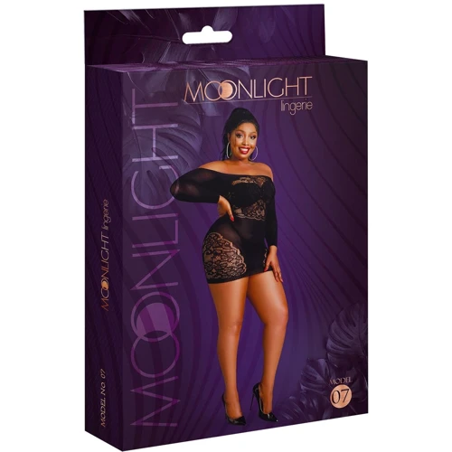 Платье Moonlight Lingerie Model 07 Plus Black
