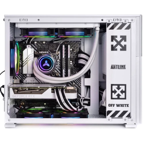 Персональный компьютер (ПК) ARTLINE Gaming D31WHITE (D31WHITEv57): Видеокартка GeForce RTX 4070 SUPER 12GB