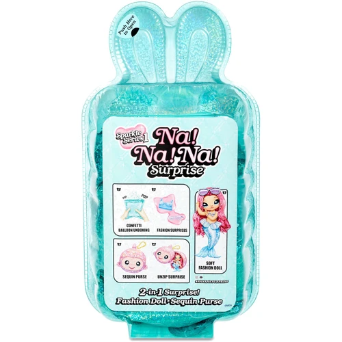 Игровой набор с куклой Na! Na! Na! Surprise серии Sparkle S3 W1 – Беки Бакенир (с аксессуарами) (573791): Возраст от 3 лет