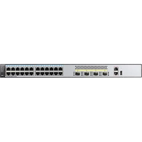 Мережевий комутатор Huawei S5720S-28P-SI-AC(24GE,4GE SFP, AC110/220: Порти только Gigabit Ethernet (10/100/1000)