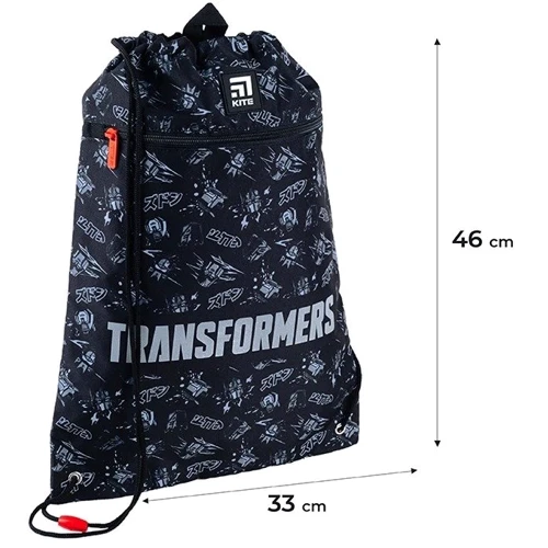 Набір Kite 700M Transformers рюкзак + пенал + сумка для взуття (SET_TF24-700M) фото 11